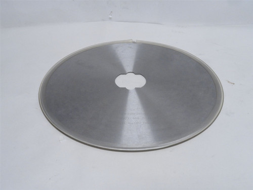 Carruthers 002359-00; Steel Circular Knife; 12"OD