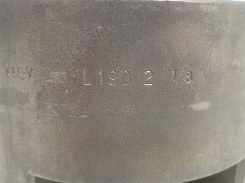 Martin ML190 2-1/8; Jaw Coupler Hub; 2-1/8"ID x 4-1/2"OD