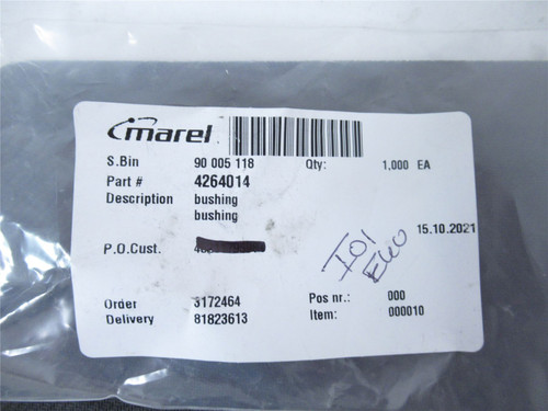 Marel 4264014; Bushing Hold down 24Hex