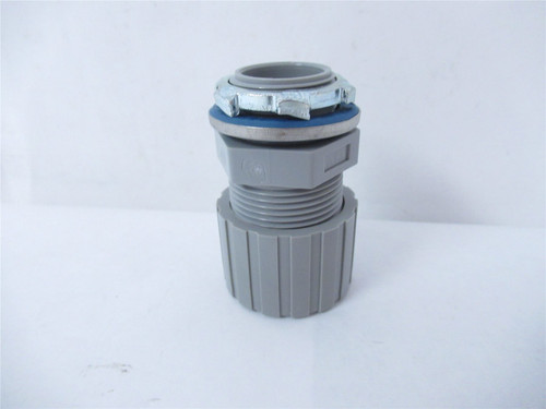 Hubbell SHC2035CR; Cord Connector 3/4 F3 Gray