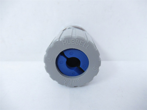 Hubbell SHC2035CR; Cord Connector 3/4 F3 Gray