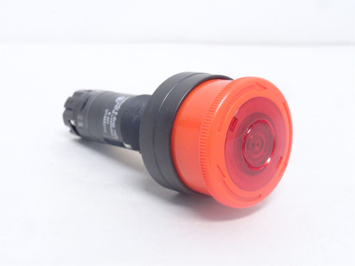 Idec HW1E-LV4F02QD-R-24V; Red E-Stop Switch 10A 250VAC/125VDC