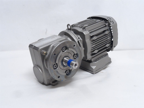 SEW SF37DRS71S4 ; AC Gearmotor 25.38:1 Ratio; 1/3HP; 230/460V