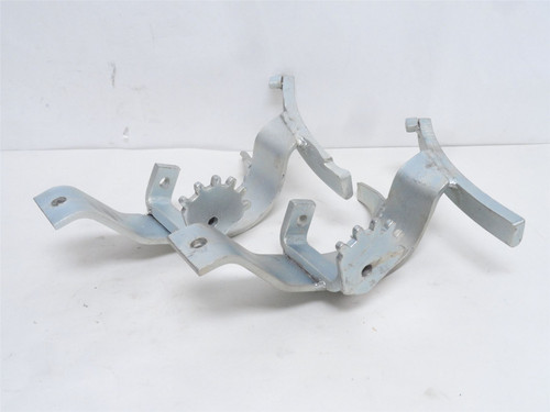 Lefiell 22; Galvanized Curved Track W/Gear Assy 1L