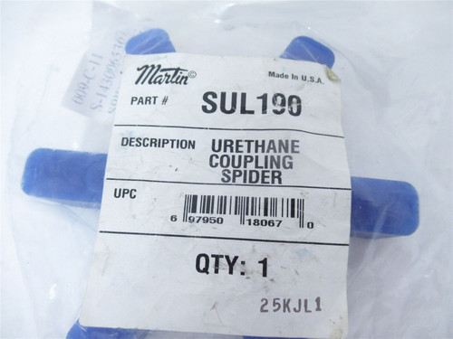 Martin SUL190; Spider Coupler Insert for Size 190 Jaw