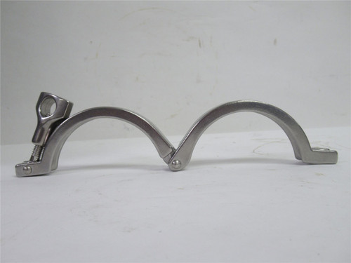 Steel & O'Brien 13MHHM-2.5; SS Single Pin Clamp; 2.5"; 304