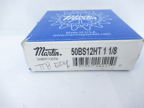 Martin 50BS12HT1-1/8; Sprocket #50 12T 1.125"ID