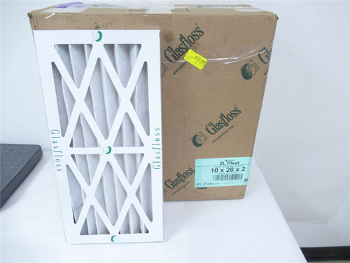 Glassfloss ZL10x20x2; Lot-11 Air Filters  10"x20"x2"