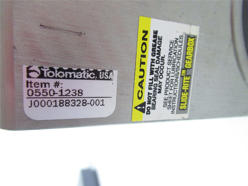 Tolomatic 0550-1238; Gearbox R/A; RH