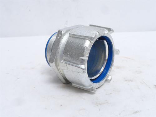 T And B 5337; Straight Liquid Tight Connector; Size:  2"