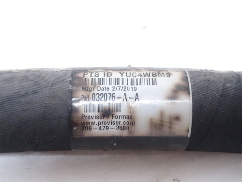 Formax 032076-A-A; Hose Assy; 1NPT Swivel x 1NPT Swivel; 26" L