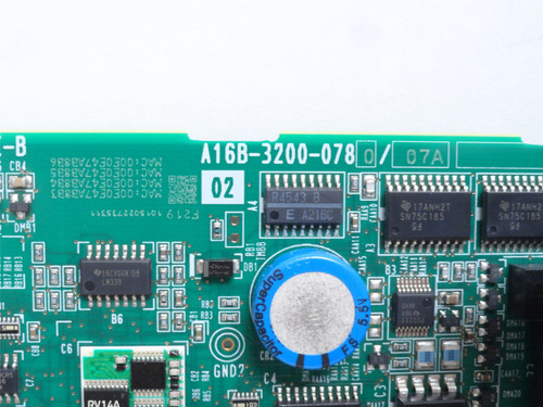 Fanuc A16B-3200-0780; Main PC Board Assembly