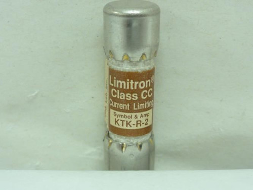 Bussmann KTK-R-2; Current Limiting Fuse; 25A; 600V; Class CC
