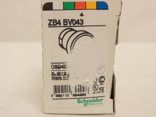 Schneider ZB4-BV043; Red Pilot Light Head; 22mm