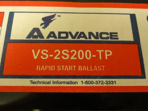 Advance Ballasts VS2S200TP; Ballast; 2 Lamps; 277V