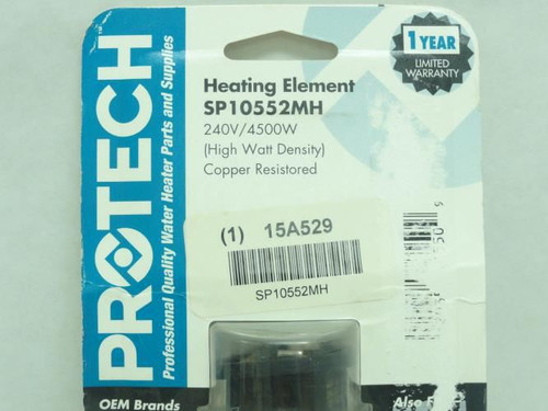 RHEEM SP10552MH; Resistored HWD Element; Straight 240V;4500W