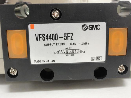 SMC VFS440-5FZ; Solenoid Valve; 0.15~1.0MPa; 21-26VDC