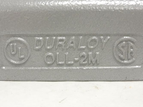 Duraloy OLL-2M; Conduit Outlet Body; Iron; LL Body Style 1/2"