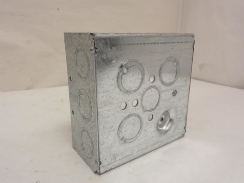 Raco 257; Electrical Box; 4-11/16" Height x 4-11/16" Wide