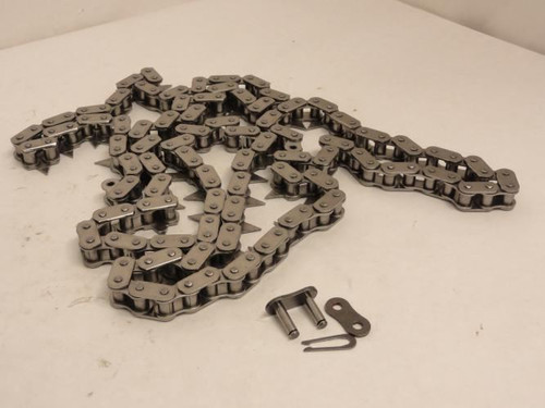 MFG- E.03.000.009; Carrier Chain; SS; 6' Long W/Conn Link