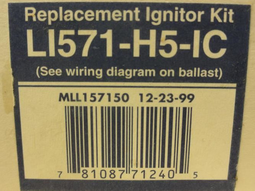 Advance Ballasts LI571-H5-IC; Replacement Ignitor Kit; 1000W