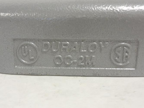Duraloy OC-2M; Conduit Outlet Body; Iron; C Body Style 1/2"