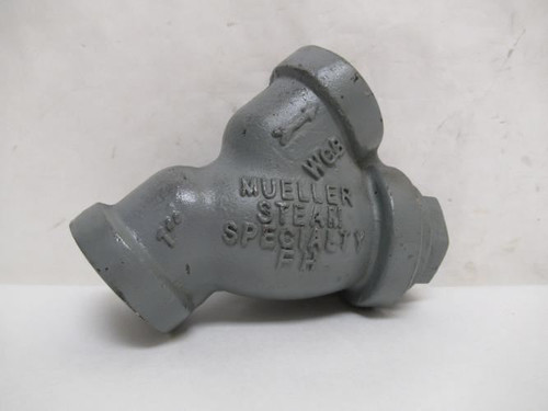 Mueller 1-580-01; Wye Strainer; Carbon Steel; 1NPT; Class: 600