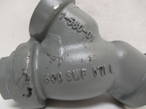 Mueller 1-580-01; Wye Strainer; Carbon Steel; 1NPT; Class: 600