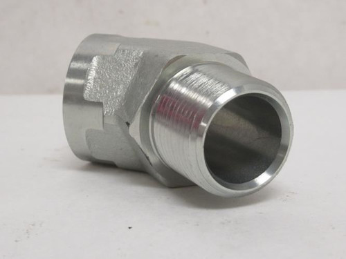 Parker 1 CD45-S; Pipe Elbow; 45Deg; 1MNPT x 1FNPT; Steel