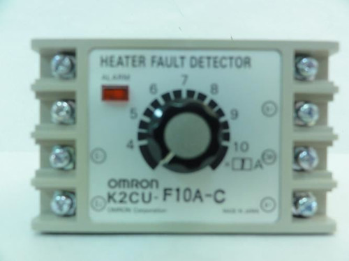 Omron K2CU-F10A-C; Heat Fault Detector; 100VAC; 12.5A