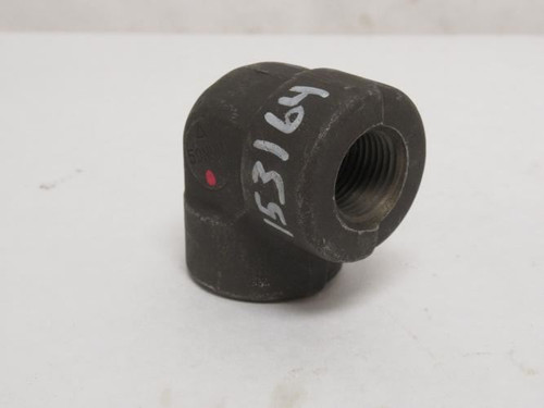 Industry-Std 12G011; Pipe Elbow; 90Deg; 1/2NPT; Class 3000