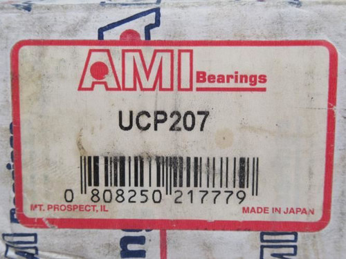 AMI UCP207; Pillow Block Bearing 35mm ID; 2-Bolt
