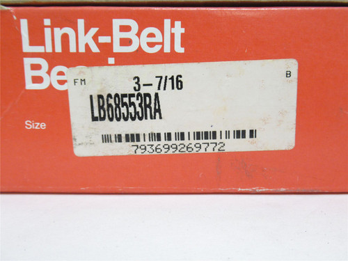 Link-Belt LB68553RA; Lot-2 Seal Rings; 3-7/16"ID Compatible