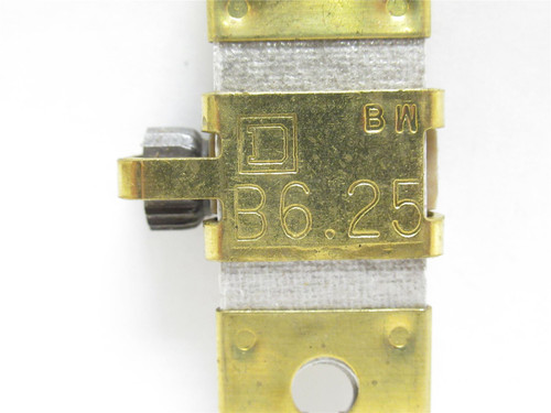 Square D B6.25; Thermal Overload Unit; Series: B
