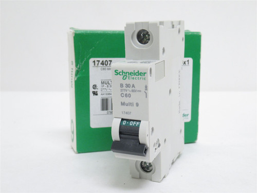 Schneider MG17407; Circuit Breaker; 30A; 277VAC; 1P