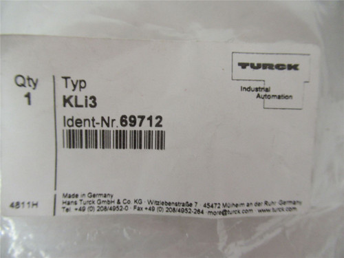 Turck KL13; Mounting for Prox Switch