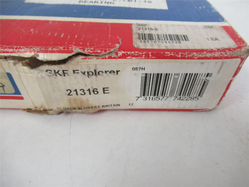 SKF 21316E; Double Row Roller Bearing 80mmID x 170mmOD 39mmW