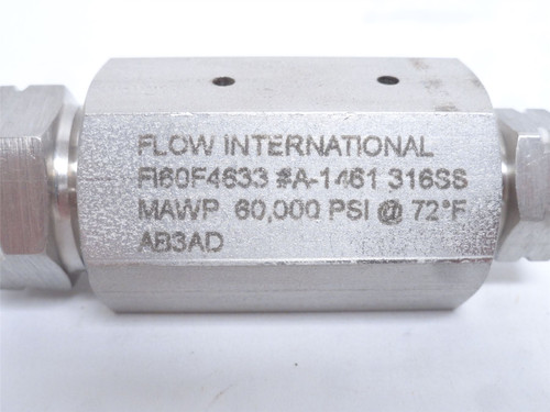 Flow International FI60F4633; Coupler; SS; 3/8"ID x 1/4" Tube