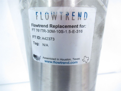Flowtrend FT761TR-30M-10S01.5-E-316; Sanitary T-Valve 1.5"