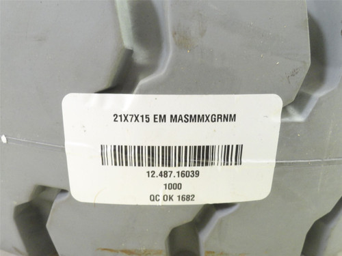 Unitrac 21X7X15 EM MASMMXGRNM; Industrial Tread Pro LRR Tire