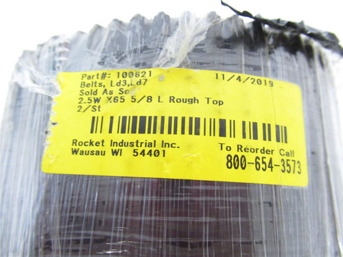 Rocket Industrial 100621; Case Sealer Belt 2.5"W x 65-5/8L