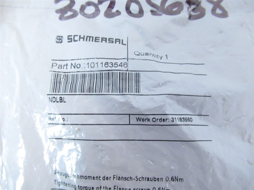 Schmersal NDLBL; Blue Illuminated Momentary Push Button Head