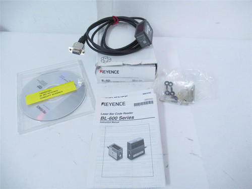 Keyence BL-601; Ultra Small Laser Barcode Reader