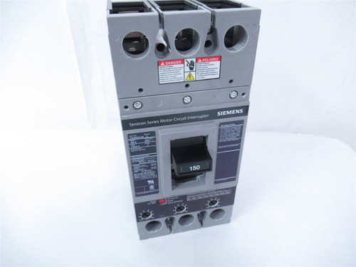 Siemens FXD63A150; Circuit Breaker 150A 3Pole 600V