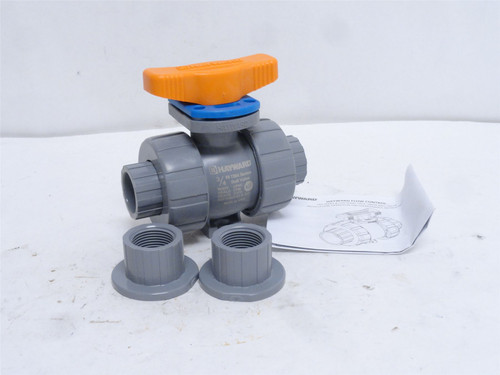 Hayward TBH2075ASTV0000; Manual Two-Way Ball Valve Size: 3/4"