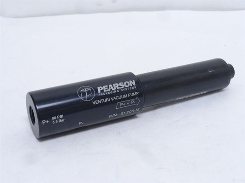 Pearson JD-200-M; Venturi Vacuum Pump A095109 1/4 x 3/8NPT