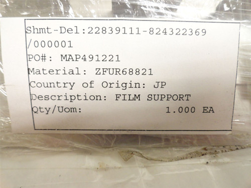 Cryovac ZFUR68821; Stainless Steel Support Bracket