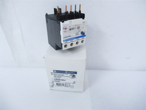 Telemecanique LR2K0304; Overload Relay 3-Pole 0.36 A– 0.54 A