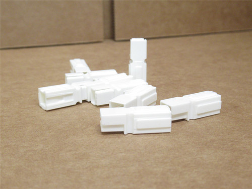 Anderson 1327G7; Lot-10 Connector Housing; White; 1 Position
