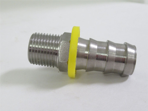 MFG- 3DTP6; Barbed Hose Fitting; 3/4" Hose X 1/2"MNPT